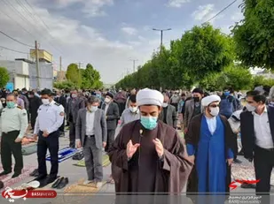 برگزاری نماز  با شکوه عید سعید فطر در شهرهای لرستان