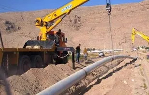 اجرای عملیات انتقال آب روستای &laquo;باینال&raquo;_ &laquo;بلال&raquo; توسط بسیج سازندگی کلاله