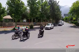 راهپیمایی خودرویی مردم میامی به مناسبت روز قدس