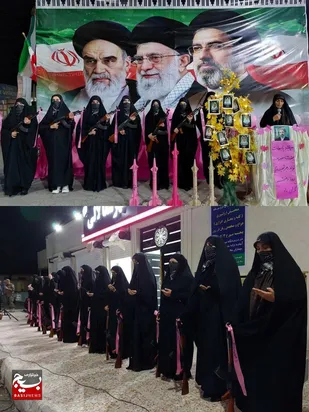 جلوه&zwnj;ای از همبستگی بانوان شهرستان لالی در آیین گرامیداشت دهه کرامت