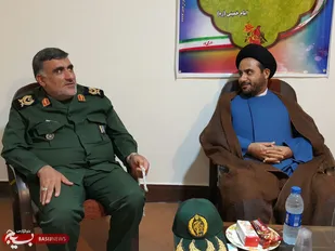 دیدار فرمانده تیپ ۴۸ فتح با امام جمعه گچساران / حجت الاسلام هاشمی منش: تیپ ۴۸ فتح مایه افتخار کشور است