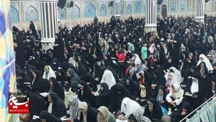 نوای دل انگیز دعای عرفه در بام ایران