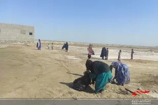 برگزاری اردوی جهادی پاکسازی ساحل در کنارک