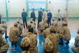 مراسم روز سرباز در سپاه ملایر برگزار شد