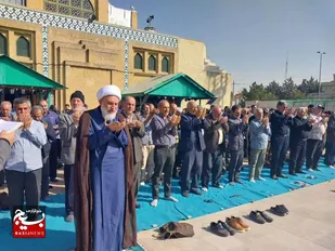 نماز باران شهر محمدیه به امامت حجت&zwnj;الاسلام آقا حسینی برگزار شد