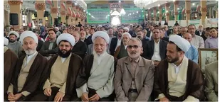 اولین حضور حجت الاسلام والمسلمین رضا جوکار در مصلی پاکدشت