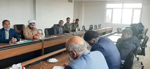 گردهمایی راویان دفاع مقدس شهرستان خوسف