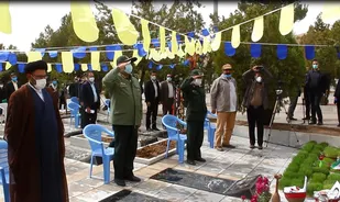 نوروزی با شهدا در گلزار شهدای شهرکرد