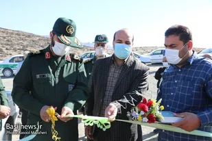 تصاویر| آیین افتتاح پروژه آبرسانی روستای قرغن به همت بسیج سازندگی