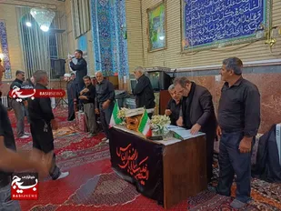 مشارکت روستای سرنق سلماس در پویش &laquo;کاشی حرم&raquo;