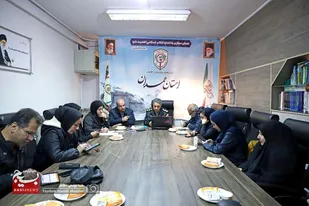 نشست خبری رئیس پلیس فتا استان همدان با اصحاب رسانه