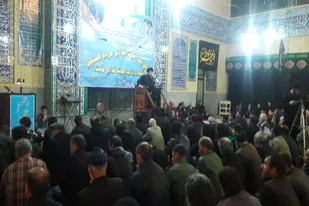 مراسم سوگواری شهادت حضرت زهرا(س) در رزن
