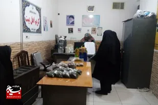 بازارچه اقتصاد مقاومتی در سرخه برپا شد