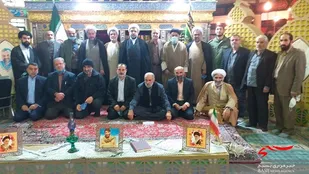 تجلیل ازبازنشستگان نمایندگی ولی فقیه در سپاه قائم شهر