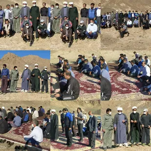پیاده روی  بسیجان یزدانشهر زرند برگزار گردید