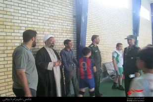بازدید فرمانده سپاه ملایر از جوانه&zwnj;های صالحین پایگاه شهید مطهری