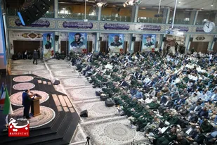 آیین تکریم و معارفه ۳ تن از فرماندهان سپاه در آذربایجان غربی