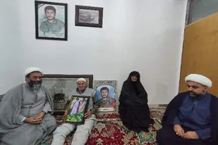 دیدار با خانواده شهید یحیایی بمناسبت روز پدر و دهه مبارک فجر