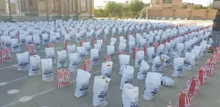 توزیع بیش از ۱۰۰۰بسته معیشتی درشوشتر