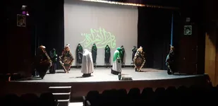 اجرای نمایش &laquo;حاج قاسم&raquo; کانون بسیج هنرمندان شاهرود در دهه بصیرت