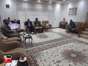 دیدار و عیادت از خانواده شهداء و جانبازان چهارباغ