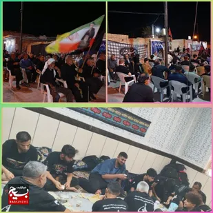 خدمات جهادی به مشایه زائران چغادک در موکب علمدار کربلا شهرستان هندیجان