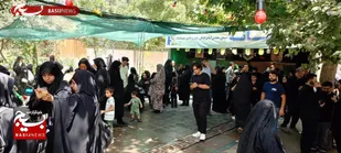 موکب&zwnj;های اوقاف طرقبه شاندیز؛ میزبان زائران پیاده، یادمان شهدای مقاومت+عکس