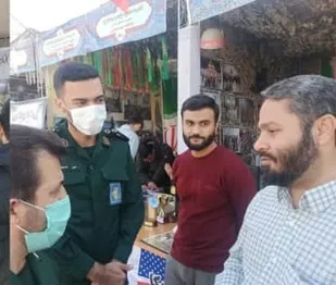 بازدید فرمانده سپاه پیشوا از نمایشگاه اسوه در شهرری