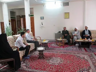 دیدار وسرکشی از خانواده شهید مهدی برزگری