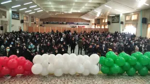 مراسم جشن میلاد حضرت علی علیه السلام و روز مرد در شهرستان هرسین
