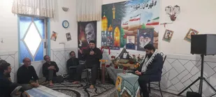 برگزاری یادواره شهدا خانگی شهید محمد کمساری به مناسبت هفته دفاع مقدس