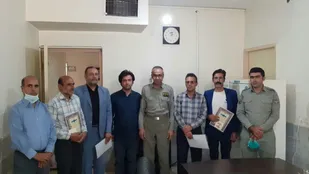تجلیل از ایثارگران اداره حفاظت محیط زیست شاهرود+ تصاویر