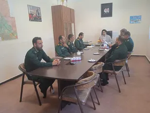 سرکشی مسئول نمایندگی ولی فقیه در تیپ ۴۸فتح از گردان&zwnj; امام جواد (ع ) مارگون و مالک اشتر پاتاوه