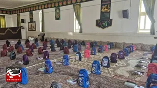 تهیه ۲۵۸ بسته لوازم تحریر برای دانش آموزان نیازمند در لامرد