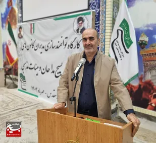 حضور مسئول کانون بسیج مداحان شهرستان گتوند در دوره ملی توانمندسازی مداحان کشور