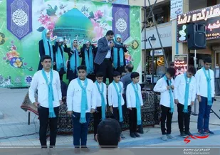 جشن میلاد و گرامیداشت هفته وحدت در شهرکرد1