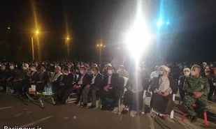 مراسم بزرگداشت شهید حاجی زادگان بیدگلی در هندیجان