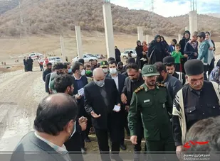 بازدید مناطق زلزله&zwnj;زده کوهرنگ