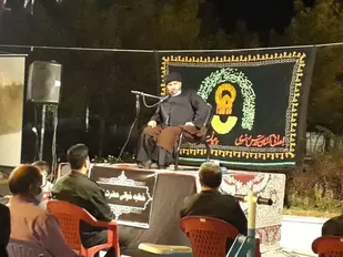 مراسم یادوراه شهدای کربلا در پایگاه فضیلت حوزه مهددیه برگزار شد