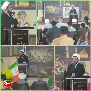 مردم هندیجان دردفاع از کشور ایستاده و پای کار هستند
