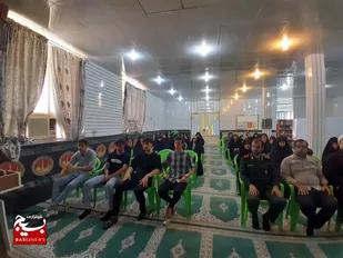 مراسم اختتامیه سال تحصیلی حوزه بسیج دانش آموزی گتوند