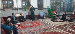 بازدید فرمانده سپاه و حوزه بسیج محلات خاتم الانبیا (ص) از پایگاه حضرت علی اصغر (ع) شاهرود