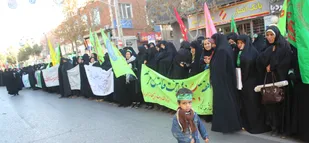 شکوه اقتدار بسیجیان شاهرود