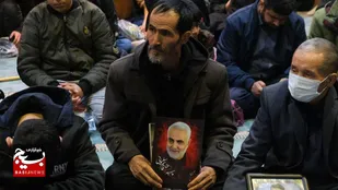 برگزاری سومین سالگرد شهادت سپهبد سردار سلیمانی در مصلی ماهدشت