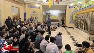 مراسم اختتامیه کاروان راهیان نور غرب پایگاه بسیج شهداءزاویه با عنوان سفر عشق &nbsp;