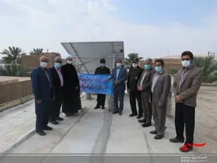 افتتاح نیروگاههای خورشیدی در خوروبیابانک