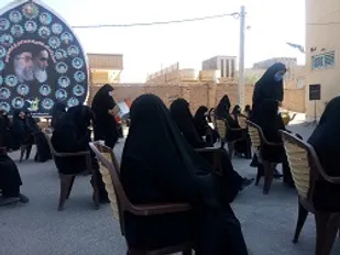 نشست معرفتی در اربعین حوزه نرجس خاتون ناحیه مرکزی یزد