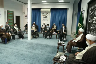 گردهمایی ائمه جمعه استان قزوین با حضور حجت&zwnj;الاسلام&zwnj;والمسلمین حاج علی&zwnj;اکبری