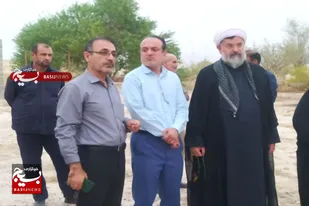 نشست بررسی جانمایی شهید گمنام در روستای درویشی شهرستان دشتی