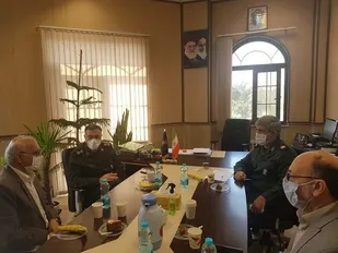 همکاری آموزش وپرورش کهریزک با سپاه ناحیه روح الله(ره)